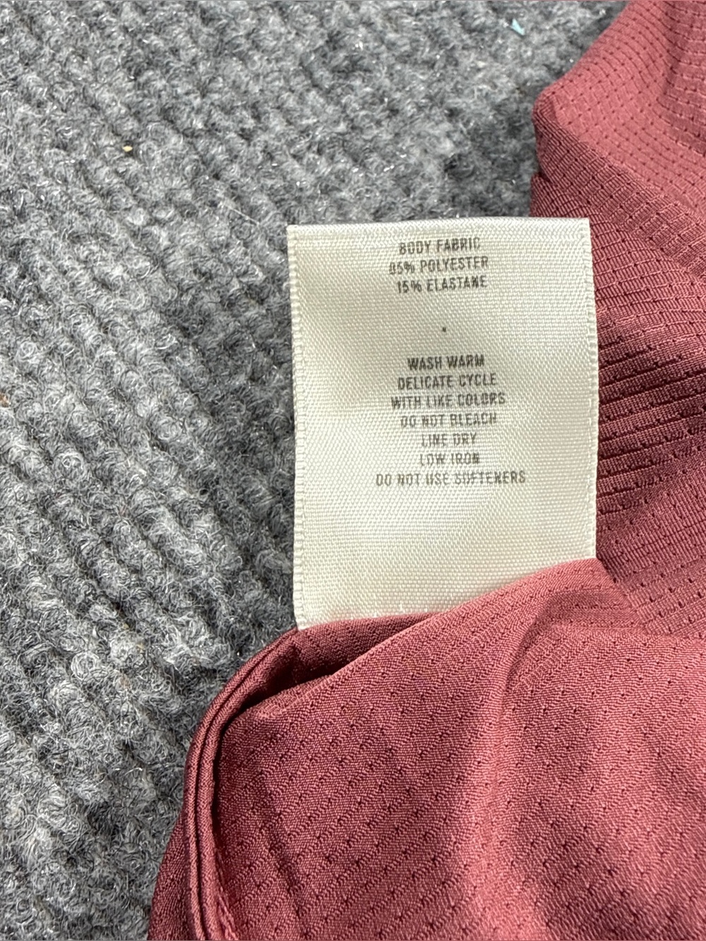 Tracksmith Session Tank Womens Medium Running Athletic Top Muave Pink - Picture 6 of 6